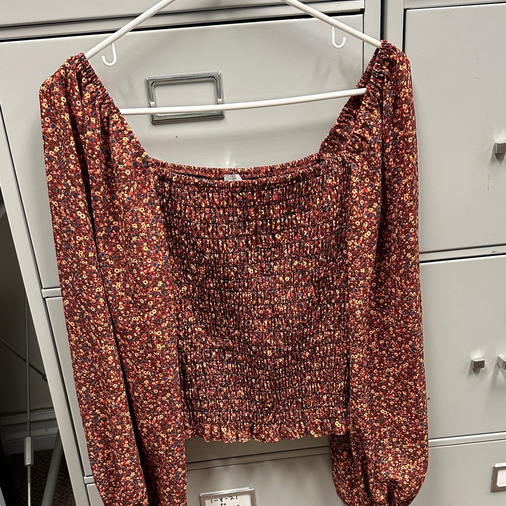 Floral Off-Shoulder Top